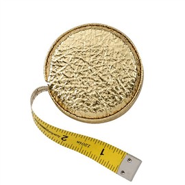 Tape Measure Gold Vachetta Leather by Graphic Image -