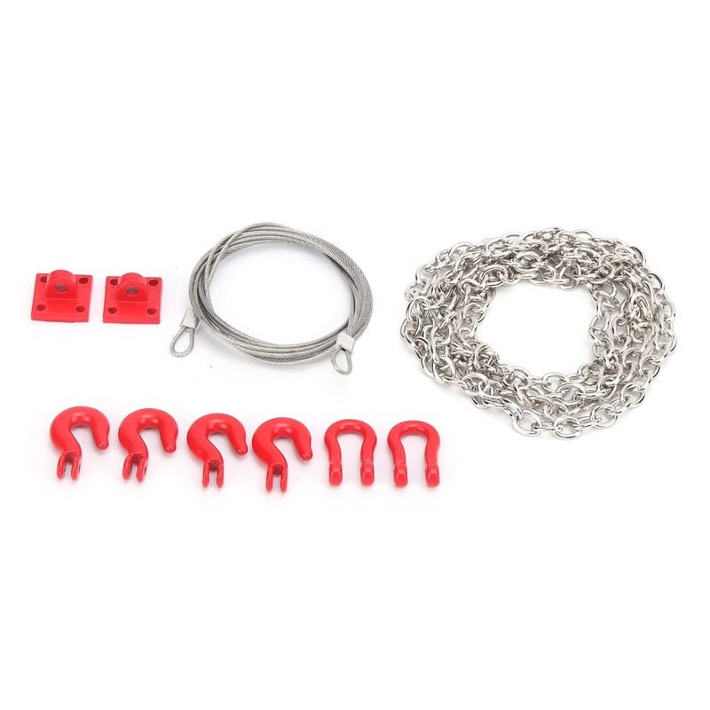 RiToEasysports RC Trailer Safety Chain,Metal Trailer Hook Tow Chain Tow