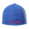 Black Clover Flex Waffle 15 S/M Royal Blue Hat with