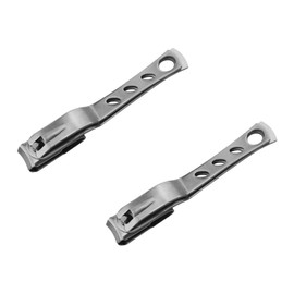 Mikinona Nail Trimmer Kit 2pcs Nail Cutters Rotating Design Manicure Clippers Pedicure Nail Clippers Stainless Steel
