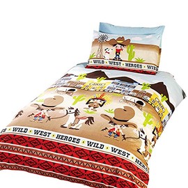 Rapport Home Children's Wild West Single Duvet Cover Bed Set