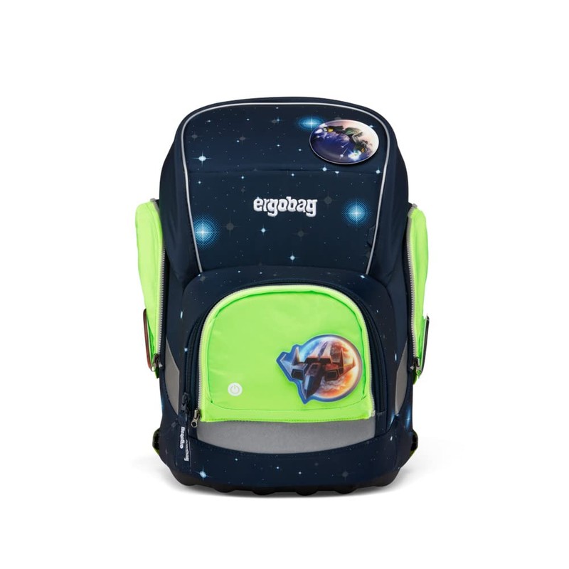 ergobag Fluo LED Zip Set LED, Visibility Zippie, for Pack,