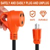 Ficstar 30 Amp to 110 Volt RV Adapter Cord 12
