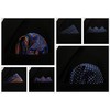 Shlax&Wing Pack of 5 Assorted Handkerchiefs for Men - Square