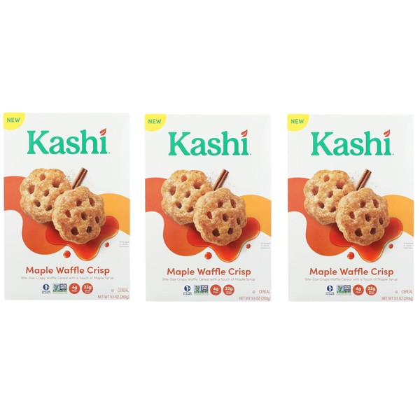 Generic Kashi Organic Bite Size Cereal - Maple Waffle Crisp