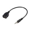 3.5mm Male Audio AUX Jack to USB 2.0 Type A