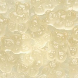 Flavorful, Fresh & Soft Gummi Bears, World's Best Gummy Candy in Bulk, 1 LB Pack of Gummy Bears (Pineapple)