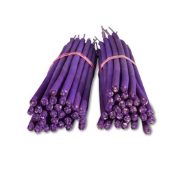 19'' Inch Long Jumbo 60 Unscented Sticks Two Bundles 100% Natural Joss & Bamboo Punk Blanks. Add Any Aroma Depot Fragrance Oils to Make Your own Scented Incenses. (Purple)