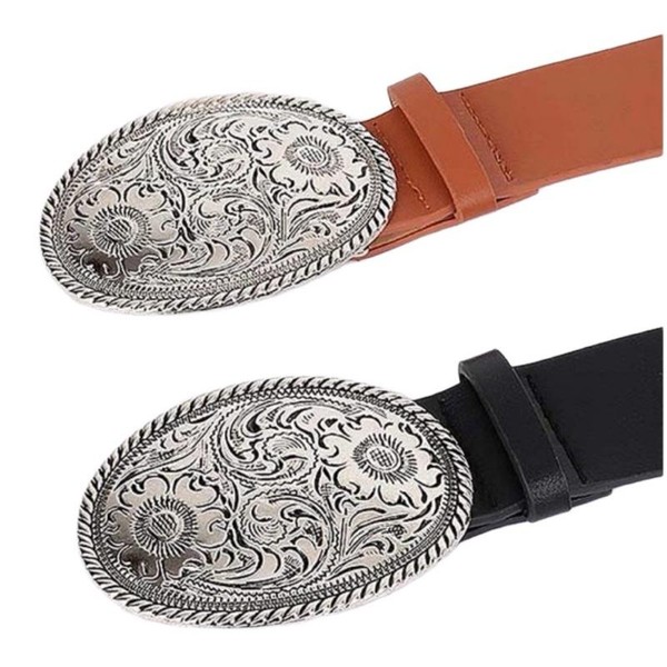 Arlin Belt -POLYURETHANE * APPROX. WIDTH:1.5".LENGTH:43" - Color: Black, Size: