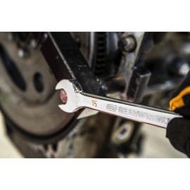GEARWRENCH 18mm 4 Degree Swing Arch 12 Point Flex Head Ratcheting Combination Wrench - 86718