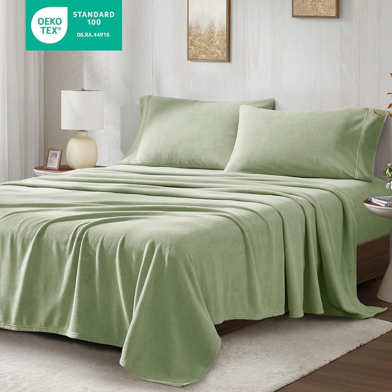 True North by Sleep Philosophy Micro Fleece Bed Sheet Set,