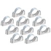 sourcing map 10Pcs Pipe Support Pipe Bracket Clamp for OD