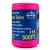 HONGDA Nylon Twine, 500 Feet #18 Braided Nylon Mason line
