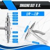Flexzion Copper Pipe Expander Tool, Universal Aluminum Alloy Hand Swager