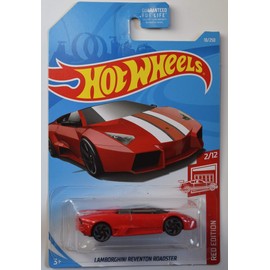 DieCast HOT Wheels 1:64 Scale RED Edition 2/12 REVENTON Roadster 18/250, RED