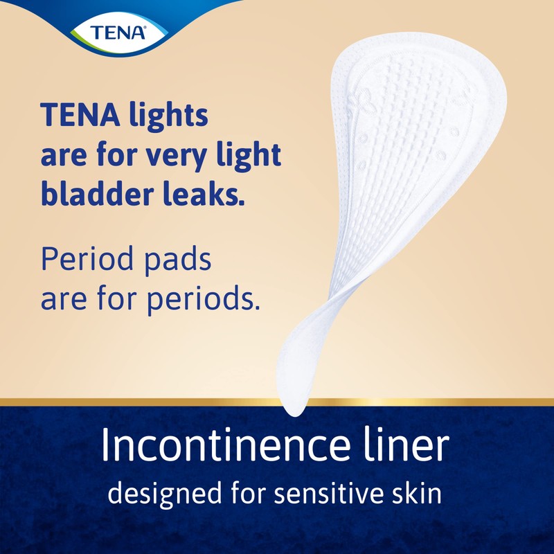 Lights by TENA Light Liners (3 Packs of 28)