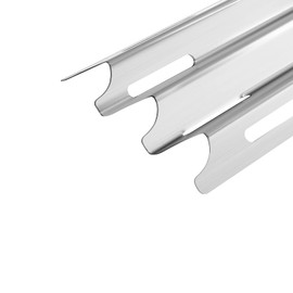 Folocy Stainless Steel Grill Burners BBQ Gas Grill Replacement Parts for Vermont Castings CF9030, CF9050, VCS5005, VM400, Jenn Air JA460, JA480, JA580, Outdoor Cooking Grill Repair Kit, 4-Pack