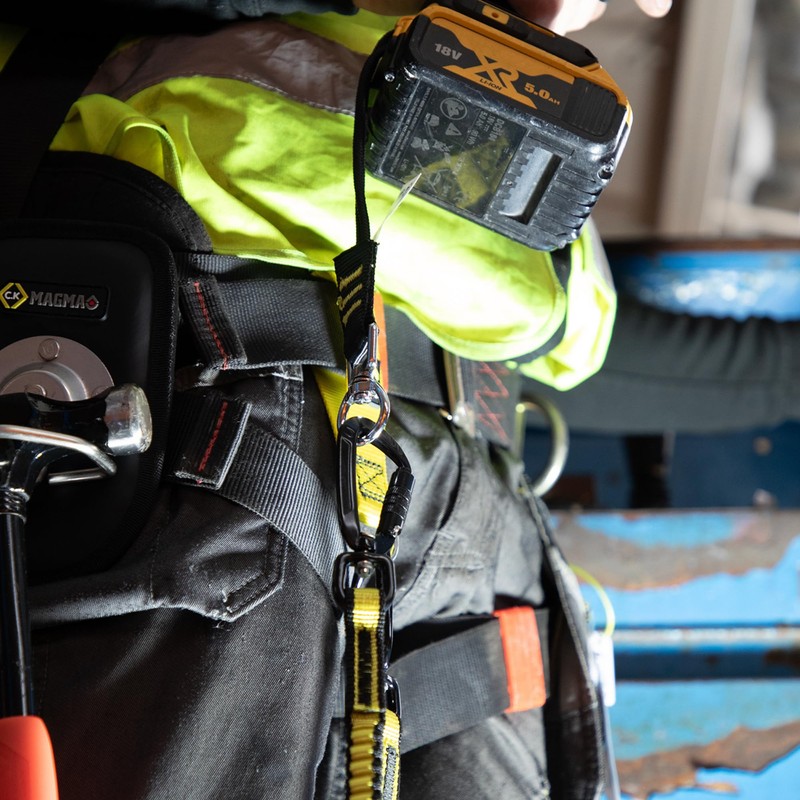 C.K Swivel Tool Tether Loop with Reinforced Core, Universal Flexible