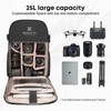Besnfoto Camera Backpack Waterproof Bag Professional Travel Photography Bag Large