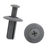 Trou Gris En Plastique Rivets Fixation Push Clips for Voiture