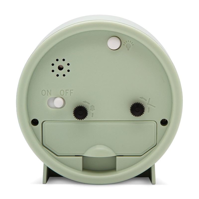 Acctim Gaby Small Analogue Contemporary Bedside Alarm Clock (Cool Mint)