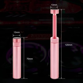 Aivalas GPU Support Bracket, Graphics Video Card Brace with Height Adjustable, Anti Sag Holder for Universal Graphics Card Sag, GPU Stand with Magnet and Rubber Pad, Pink