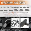 HASAOMOI 375pcs Metric Woodruff Key Assortment Kit, include 200pcs Semicircle