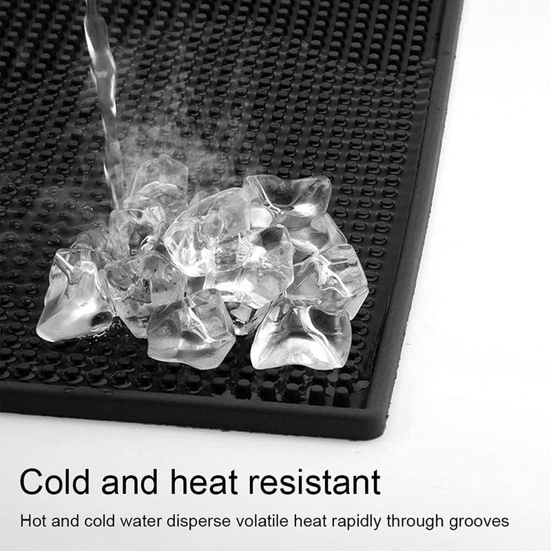 Bar Service Mat, Non-Slip Rubber Drying Mat, Bar Mat, Tableware