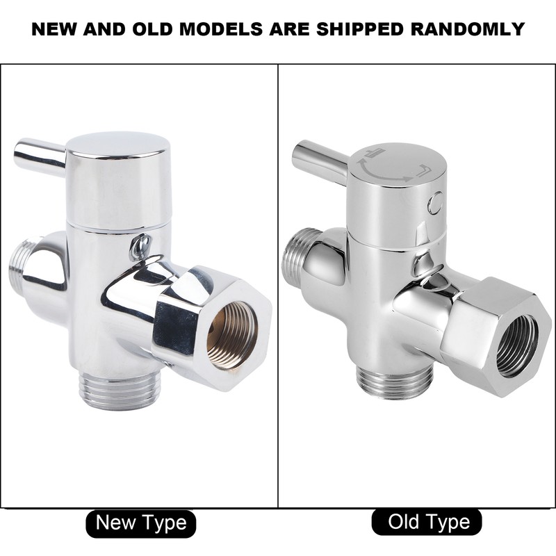 3Way Faucet Diverter Valve Bathroom Shower Parts for Handheld Showerhead