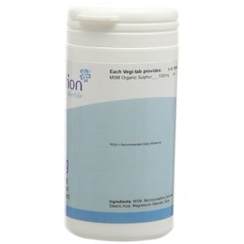 Bio Nutrition MSM 1000mg - Joint & Bone Health Supplement - 90 vegi-tabs