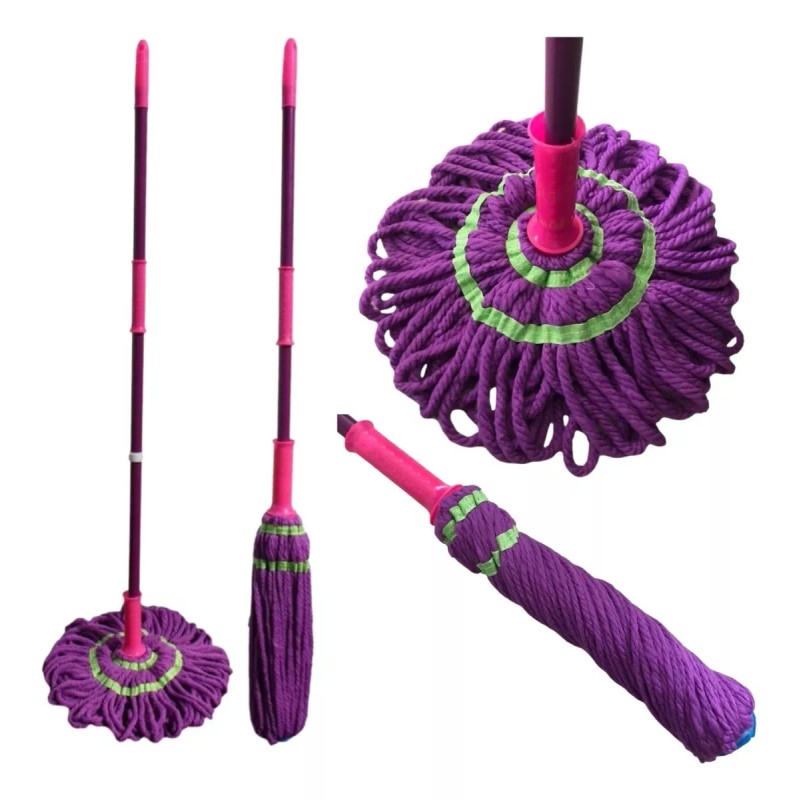 Compra y Más Trapeador Mágico Autoexprimible Acero Inoxi Magic Mop