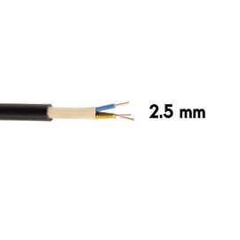Ali's DIY 2.5 mm 3 Core Hi Tuff PVC Cable - 5 Metre Custom Cut Length