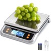 Atogou 88lb Food Scale, Commercial Kitchen Scale Plug-in Usable with