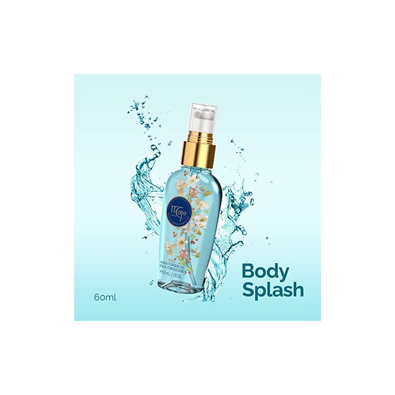 Maja Body Splash Maja Aqua Turquesa 60Ml, Color, 60 Gram,