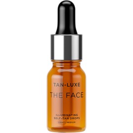 Long Product Title: TAN‑LUXE THE FACE Self‑Tan Drops – Customizable Face Bronzing with Skincare Base – 30 ml, Vegan & Cruelty‑Free, Streak‑Free Natural Glow, Gentle on Sensitive Skin