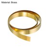 sourcing map Brass Sheet Roll, Metal Foil Plate 1000mm x