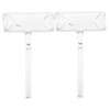 Baluue Educational Lab Equipment 2 Pack Iodine Seal Tube Sublimation