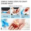 WIROTA 6 Pcs Crawfish Peeler, Sturdy and Practical Crayfish Shelling
