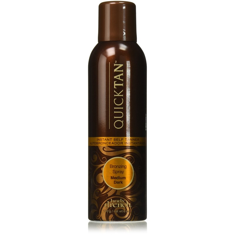 Body Drench Quick Tan Instant Self Tanning Spray, Medium Dark,