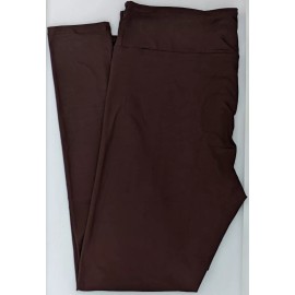 LuLaRoe Tween LuLaRoe Solid Dark Chocolate Brown Leggings Kids 12 to 00 New