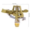 360 Degree Rotating Irrigation Sprinkler Head, Garden Sprinkler Head, Zinc