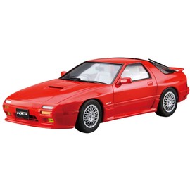 青島文化教材社 1/24 za・moderuka-siri-zu Mazda Fc3s Savannah RX – 7 1989 Plastic Model No. 64 