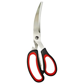 Kitchen Scissor Heavy Duty Poultry Shear All Purpose BBQ Meat Steak Food Cooking Cutting Stainless Steel Ultra Sharp with Toothing Blade