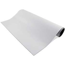 Master Magnetics Magnet Maker Flexible Magnetic Sheet - 12" Wide, 24" Long, White Vinyl Front, 08505