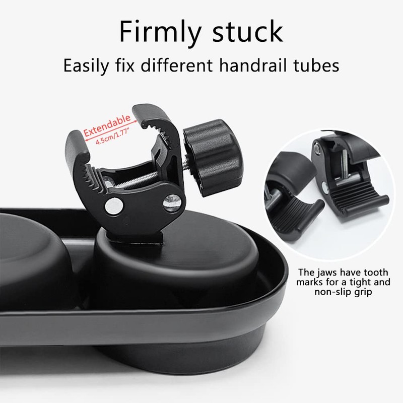 TYTOGE Snack Tray for Prams, Universal Pram Tray with Adjustable