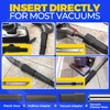 Holikme 2 Pieces Dryer Vent Cleaner Kit, Dryer Lint Vacuum