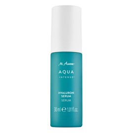 M. Asam AQUA INTENSE Hyaluron Serum (30 ml) – Hochdosiertes Feuchtigkeitsserum mit patentiertem Hyaluronsäurekomplex, Aufpolsternd und reduziert Falten, Parfümfrei, Ideal für sensible Haut