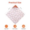 Miracle Baby Car Seat Blanket for Babies, Minky Dot Carseat