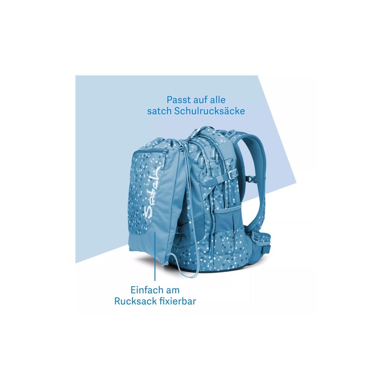 satch Youth Unisex's Specials Gymbag Rope, Colourful Mind-Beige, One Size