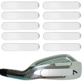 fogman Lead Tape Golf Tennis Racket Lead Sheet Weight Balance Shaft Putter (Pre-Cut, 0.1 oz (3 g) x 10 Sheets)